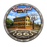 Solidarity Sidekick Down Route 66 ' Stop 13 ' Springfield 6.6K